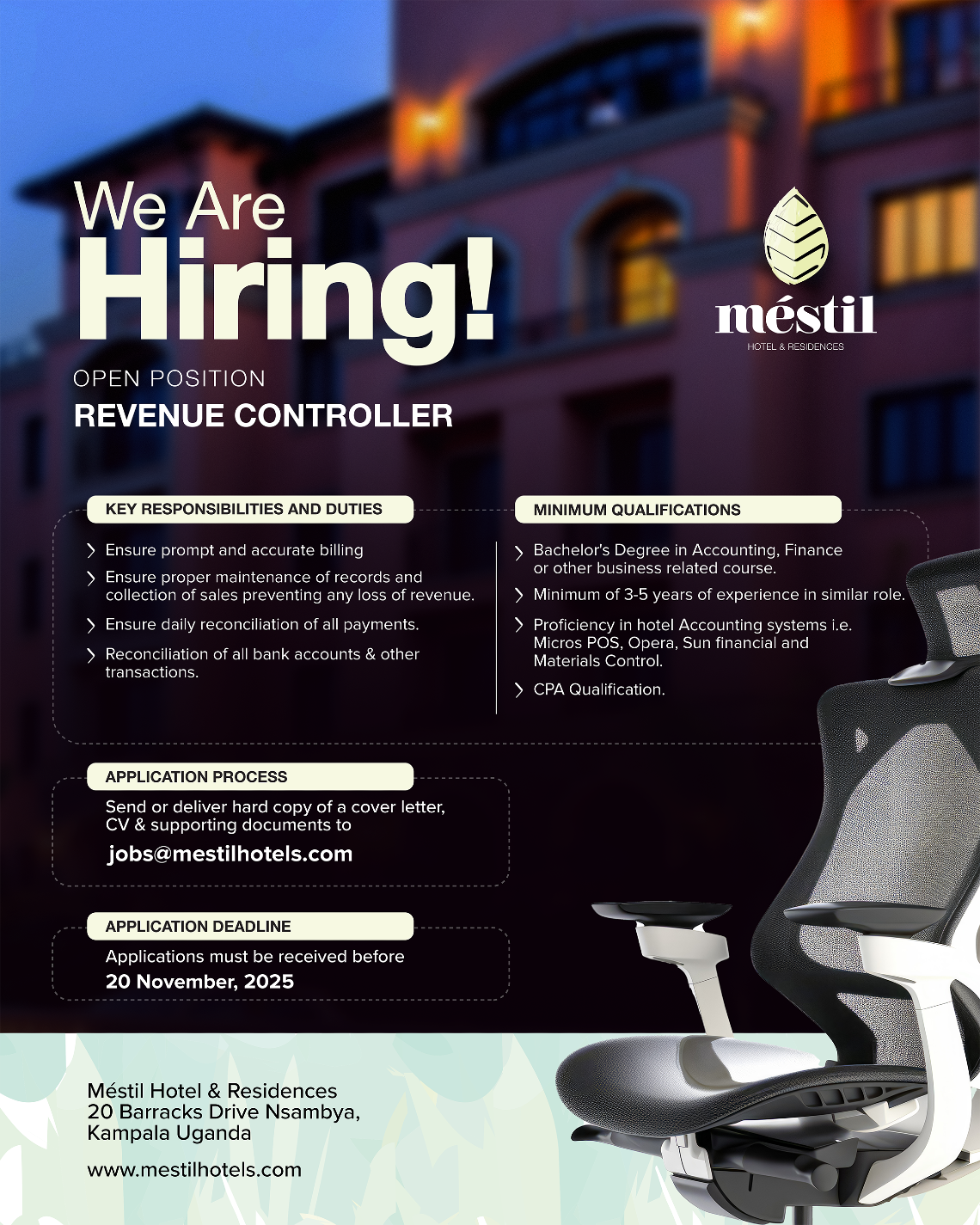 Revenue Controller